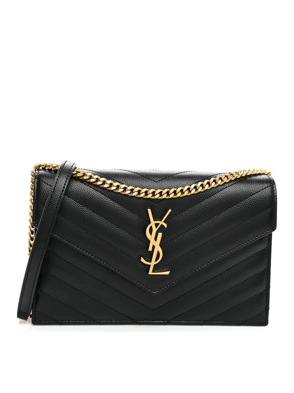 Saint Laurent Grain De Poudre Matelasse #338462S10B